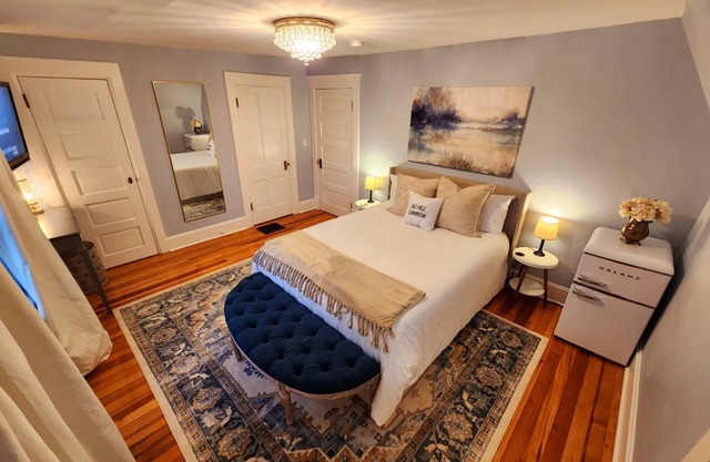 A second story suite at the historic Morrison House.