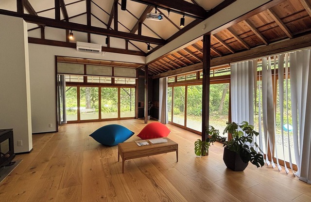 A special time to release your mind and body in the unexplored region of Iwate, where only the most sensitive people can reach. Unleash yourself in a private space in a renovated 70-year-old traditional Japanese house! (with sauna)