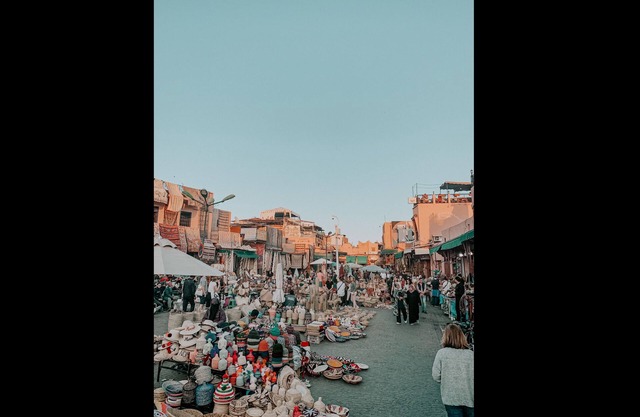 A well-deserved relaxation near Marrakech
