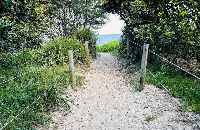 Absolute beachfront holiday home with private heated pool
