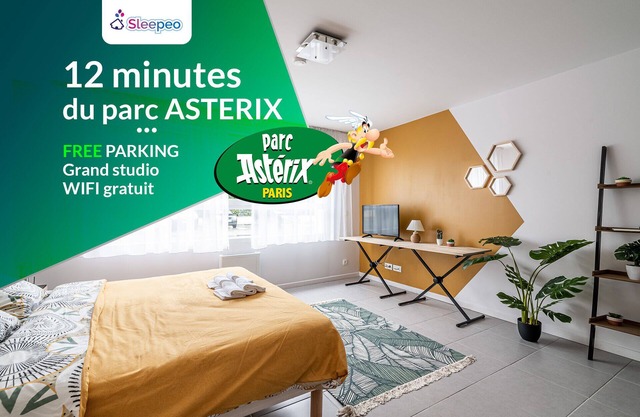 Airport CDG * FREE parking * Villepinte * Asterix