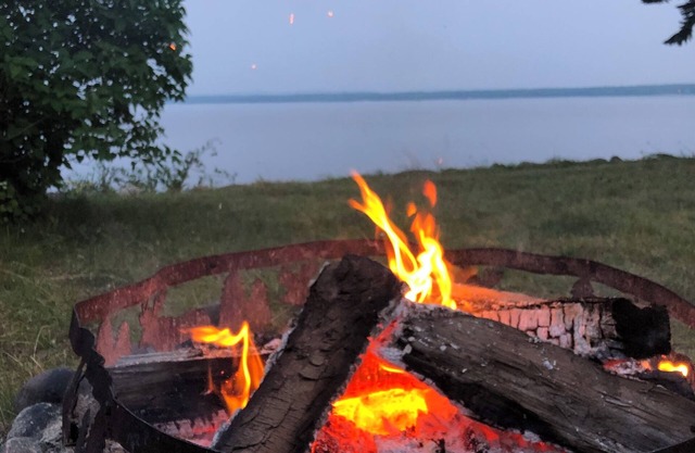 All Season Family Retreat on Sandy Beach Lake Gogebic Trails Waterfront
