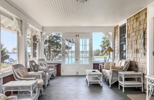 Amazing updated waterfront home located in Osterville with a private dock, elevator and AC.