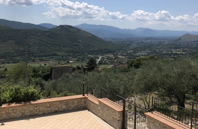An oasis of peace among secular olive trees