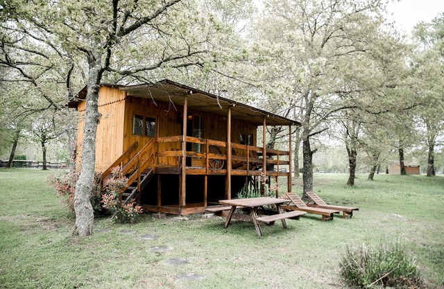 An unusual night in a cowboy's cabin on a western ranch