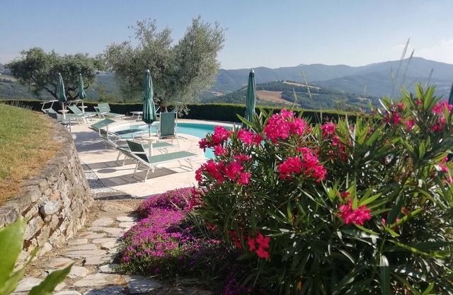 Ancient Borgo restored on top of the hill (Fuoco)