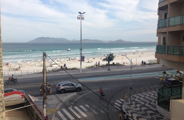 Apartment 30 meters from Praia do Forte - Overlooking the Beach