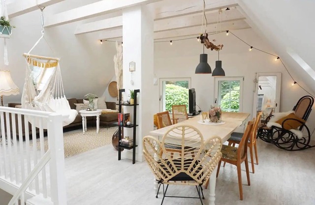 Apartment 'Gode Stuv' with Private Terrace, Shared Garden and Wi-Fi