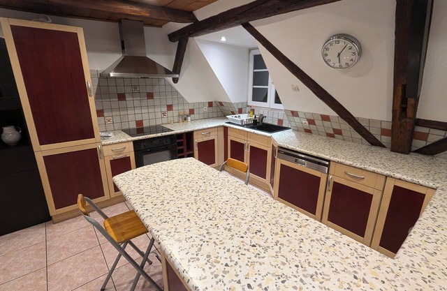 Apartment in half-timbered house