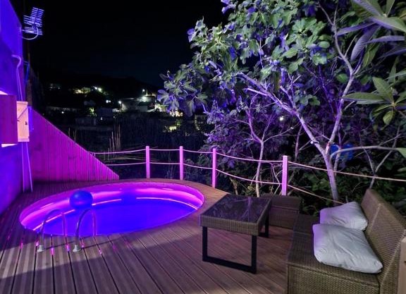 Aprosmeno Jacuzzi House 3 With Private Pool