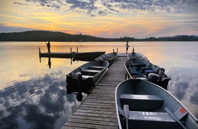 Authentic Maine Sporting Camp Cabin on the Shores of South Branch Lake