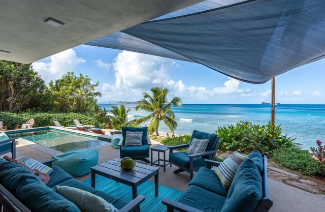 Azure Wish Villa - Beachside Bliss on Virgin Gorda