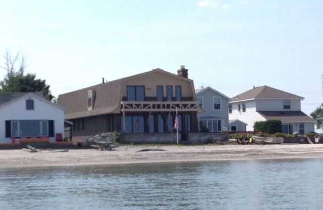 Beach Brick House on Lake Ontario sandy beach front