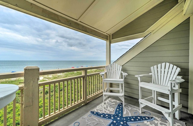 Beachfront Condo w/Unobstructed Ocean Views!