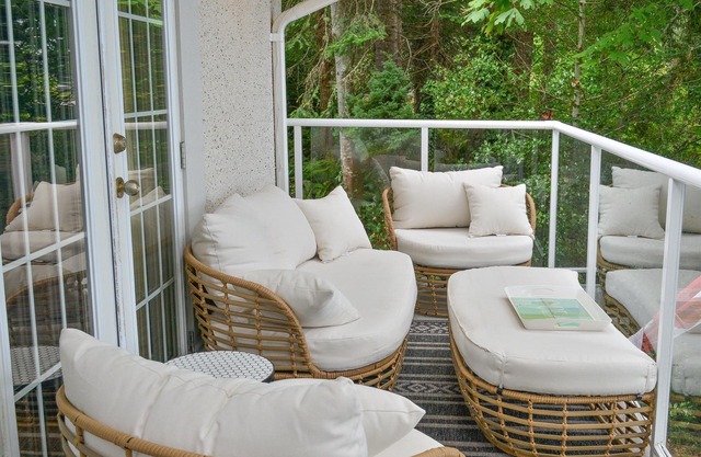 Beachfront Cottage: Brick Fireplace + Ocean Deck