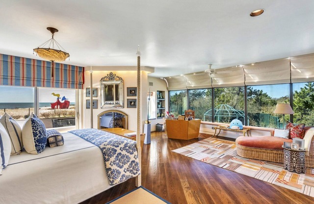 Beachfront Southampton Estate; pristine Atlantic ocean views,.
