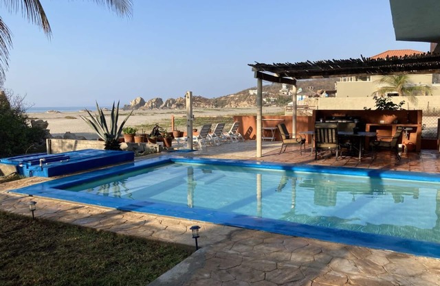 Beachfront Villa C/W Private Pool 3BR/3.5 BA on Secluded Beach