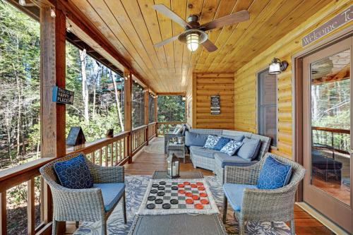 Bear Creek - Fightingtown Creek - Creek Views on Fightingtown Creek, Hot Tub, Game Room, Fireplaces - Epworth, GA