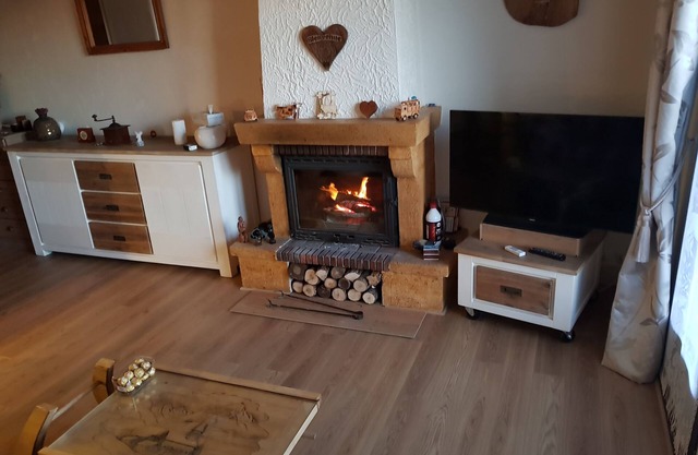 Beautiful studio renovated 30 m2 with fireplace