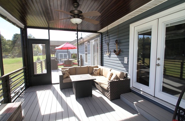 Beautiful Lakefront Home on over an acre