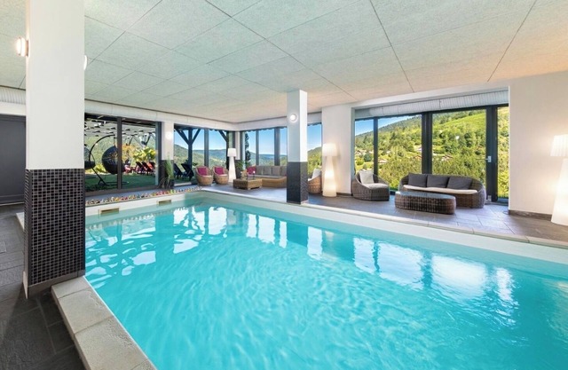 Beautiful location with indoor swimming pool, wellness area & breathtaking view