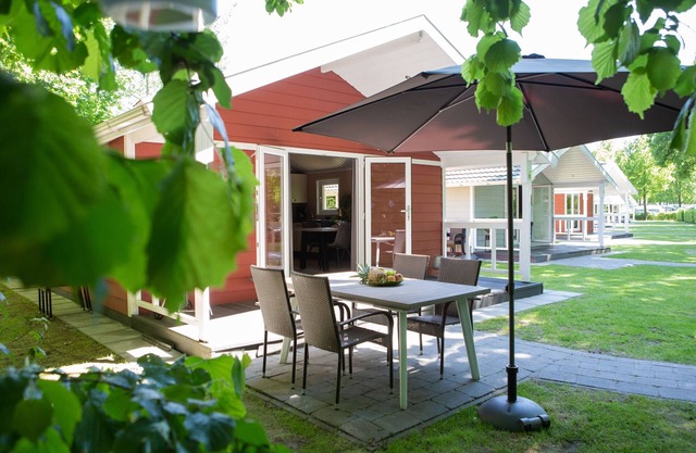 Beautiful lodge with a nice terrace