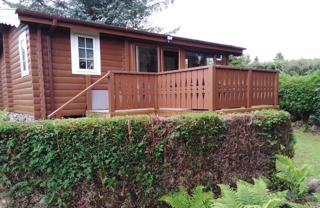 Beautiful refurbished log cabin nestled in the heart of Snowdonia.