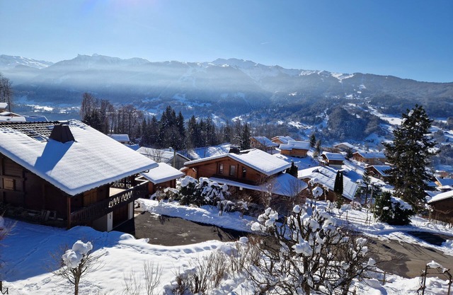 Beautiful south-facing apartment 68m2 facing the mountains with view of the Grand Massif