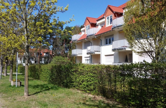 Best location directly at the Saarow Therme! 100 m. to the Scharmützelsee!