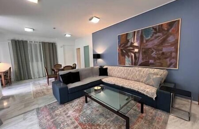 Blue Spacious Flat wt Parking nr Marousi Hospitals