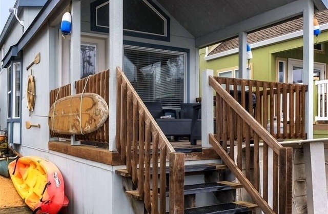 Boat House - Right on the dock facing the historic Noyo Harbor and the Pacific ocean itself