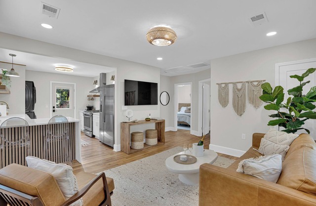 Boho-chic themed bungalow in charming Shandon Columbia, SC.
