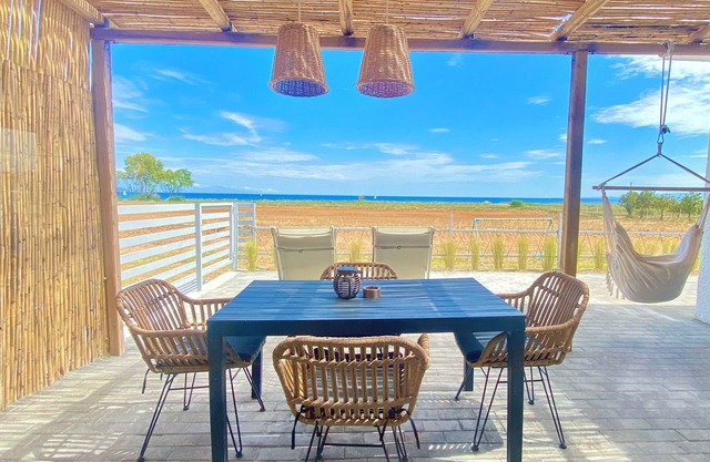 Boho Vibes BeachFront Detached House