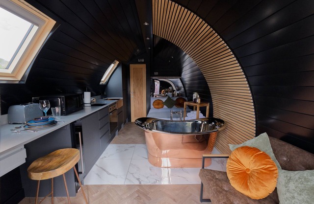 Boujee Glamping Pod on the North Coast 500 Route