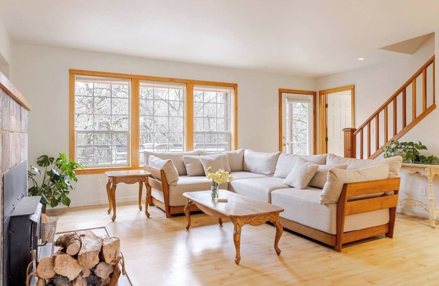 Bright 2BR in Charming Gold Rush Town w/Cozy Fireplace & Tree Views