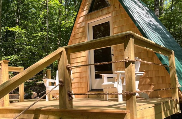 Cabin in Maine Woods-The Bogey