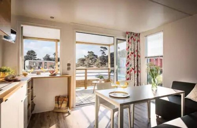 Camping Le Raguenès Plage* - Mobile home Living 3 rooms 4 people