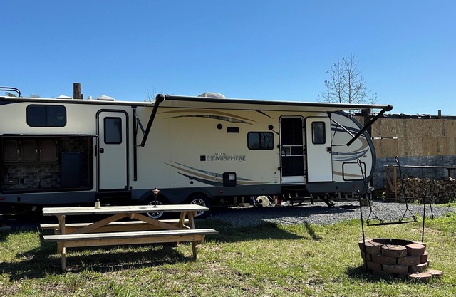 Campsite #1 Cozy RV in Lovely St. George with AC, WiFi