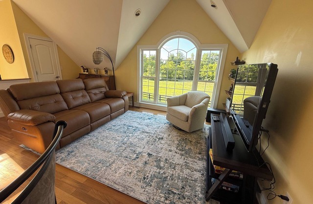 Carriage House Cottage on horse farm.