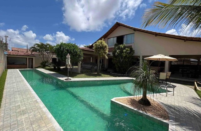 Casa a 90 Metros da Praia/Piscina/Sauna/Churrasqueira/Sinuca/Etc