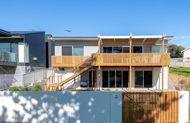 Cerulean ~ Port Willunga - Cerulean (/səˈruːliən/), a hue of blue halfway between azure and cyan. A colour the entire residence was custom built by award winning architects to celebrate.