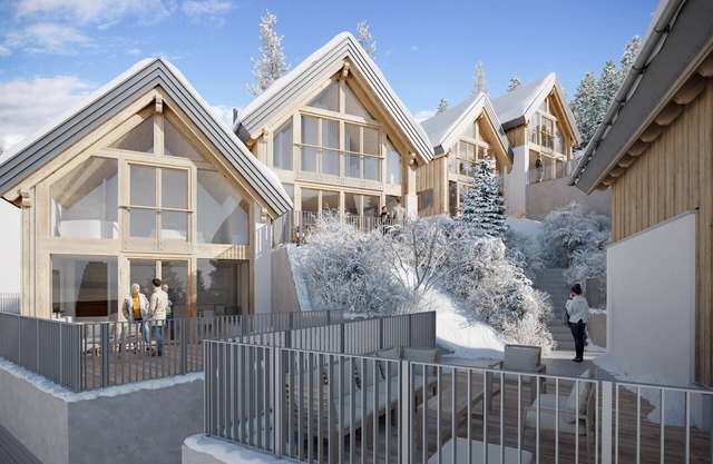 Chalet #7 with 3 bedrooms and sauna