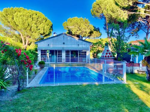 Chalet con piscina El Refugio de Venecia