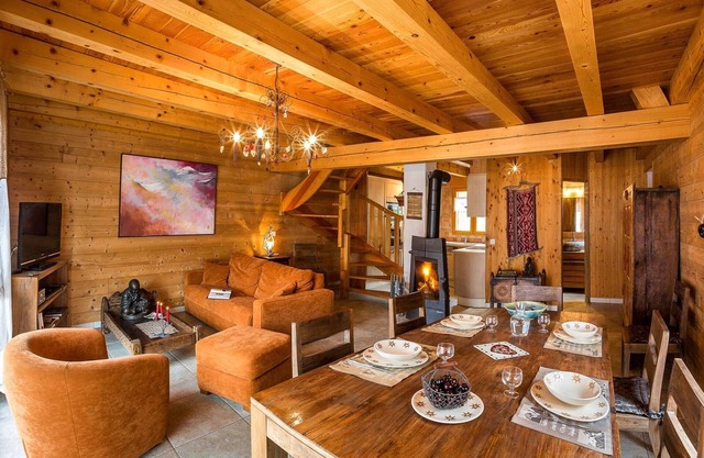 Chalet 6 pers. avec SPA, terrasse ensoleillée, proche des pistes - Saint-Michel-de-Chaillol