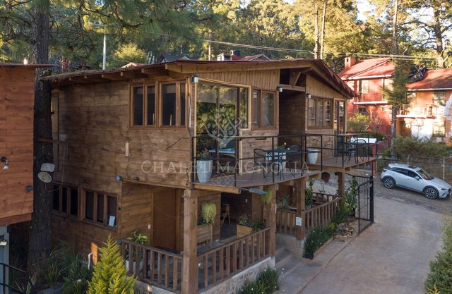 Chalet Magnolia 2, romantica cabaña con jacuzzi Mazamitla