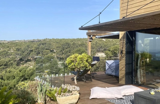 Chalet Ossature Bois,vue mer Exceptionnelle