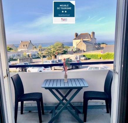 Charmant duplex avec belle vue mer la plage à 100 m