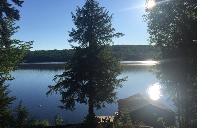 Charming Adirondack Home on Private Lake