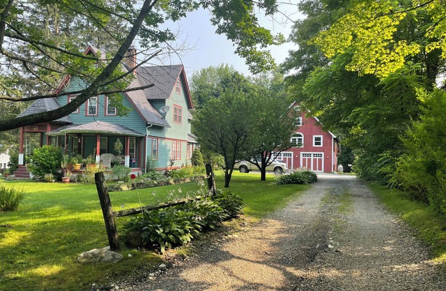 Charming barn style house in historic village center