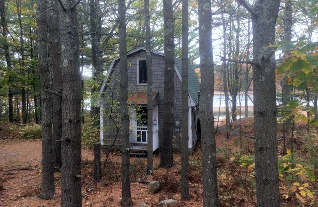 Charming, peaceful 1 bedroom cottage with a serene waterfront view